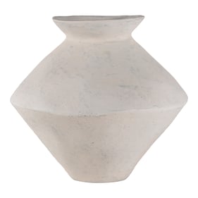 Moes Home Raja White Decorative Medium Vessel