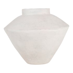 Moes Home Raja White Decorative Large Vessel