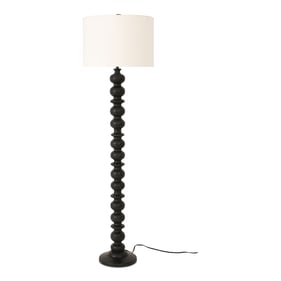 Moes Home Gwen Black Floor Lamp