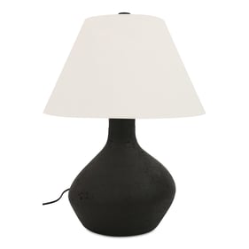 Moes Home Hanna Black Table Lamp