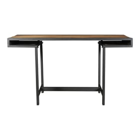 Moes Home Parliament Brown Rectangle Desk