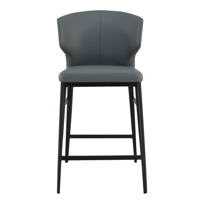 Moes Home Delaney Grey Counter Stool MOE-EJ-1022-15