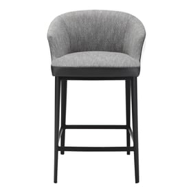 Moes Home Beckett Grey Counter Stool