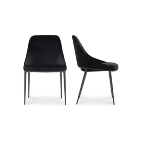 2 Moes Home Sedona Black Dining Chairs