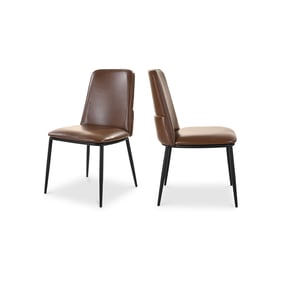 2 Moes Home Douglas Brown Dining Chairs