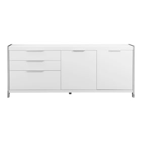 Moes Home Neo White Lacquered Sideboard