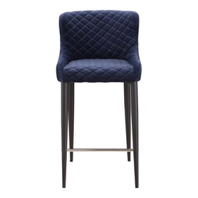 Moes Home Etta Dark Blue Counter Stool