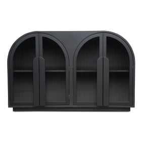 Moes Home Salone Black Cabinet