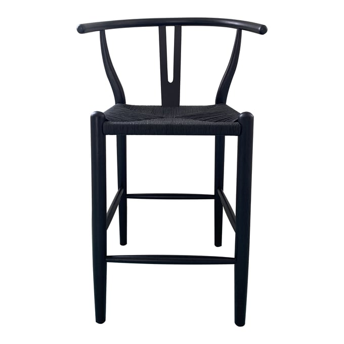 Moes Home Ventana Black Counter Stool MOE-FG-1018-02