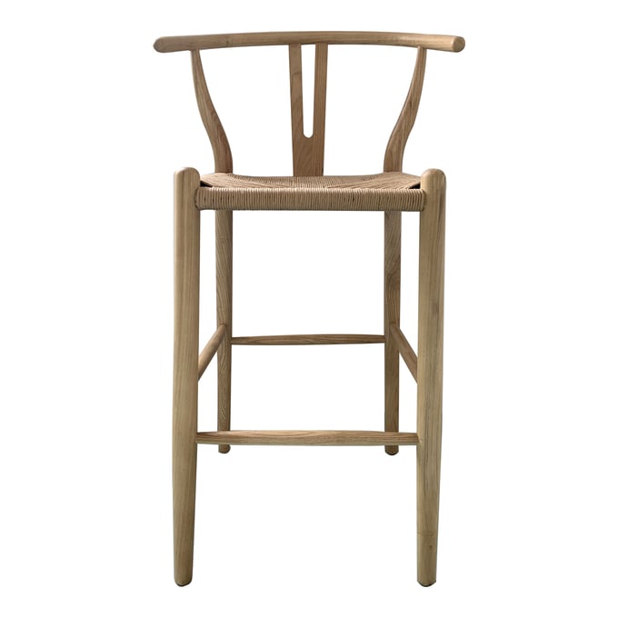 Moes Home Ventana Natural Counter Stool MOE-FG-1018-24