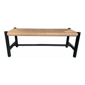 Moes Home Hawthorn Black Small Bench