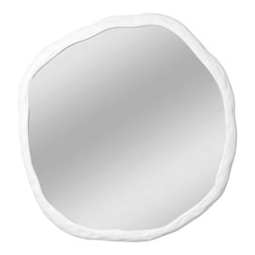 Moes Home Foundry White Large Mirror