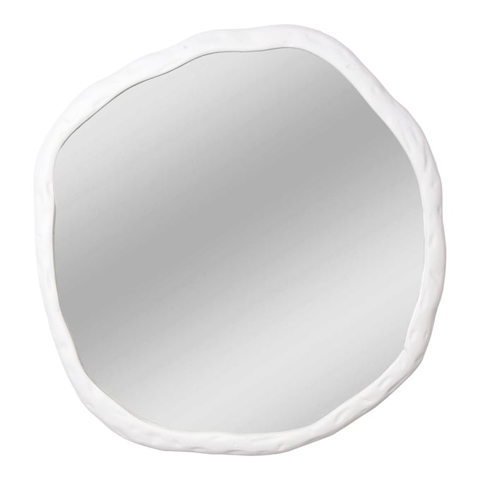 Moes Home Foundry White Large Mirror MOE-FI-1098-18