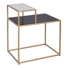 Moes Home Mies Gold Side Table