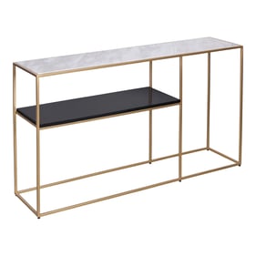 Moes Home Mies Gold Console Table