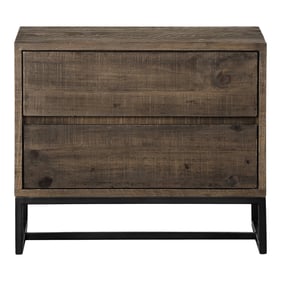 Moes Home Elena Brown 2 Drawers Night Stand