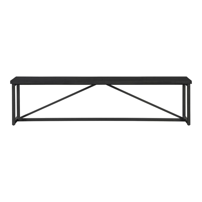 Moes Home Sierra Black Bench MOE-FR-1018-02