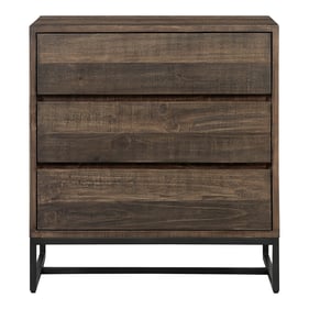 Moes Home Elena Brown 3 Drawers Chest