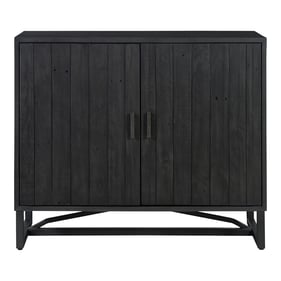 Moes Home Sierra Black Natural 2 Doors Cabinet