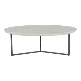 Moes Home Chloe White Marble Coffee Table