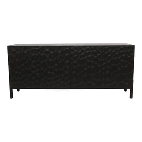 Moes Home Misaki Black Oak Sideboard