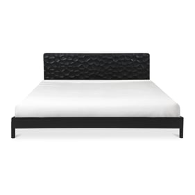 Moes Home Misaki Black Queen Bed