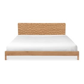 Moes Home Misaki Natural Queen Bed