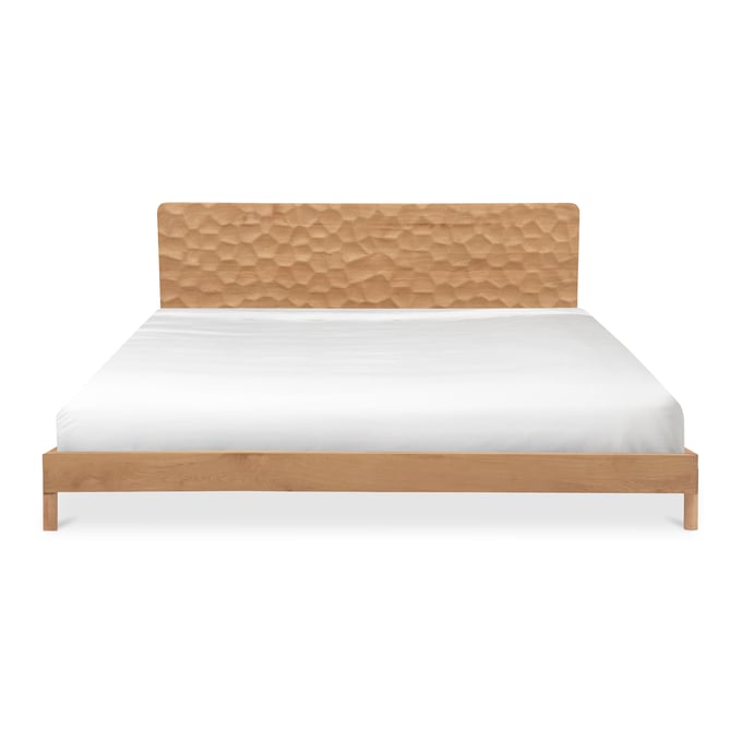 Moes Home Misaki Natural Queen Bed MOE-GZ-1160-24-0