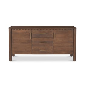 Moes Home Wiley Brown 3 Drawers Sideboard