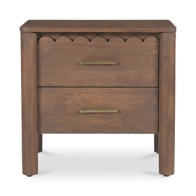 Moes Home Wiley Brown Nightstand