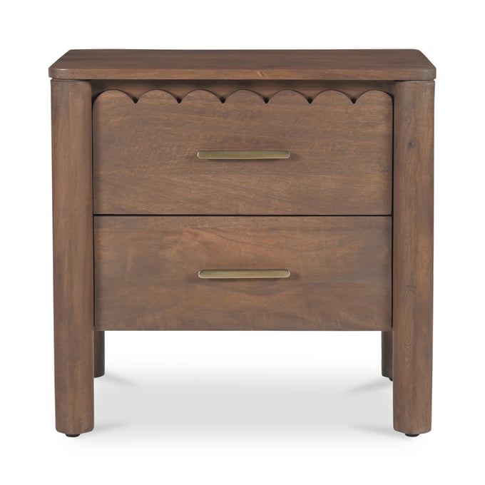 Moes Home Wiley Brown Nightstand MOE-GZ-1171-03