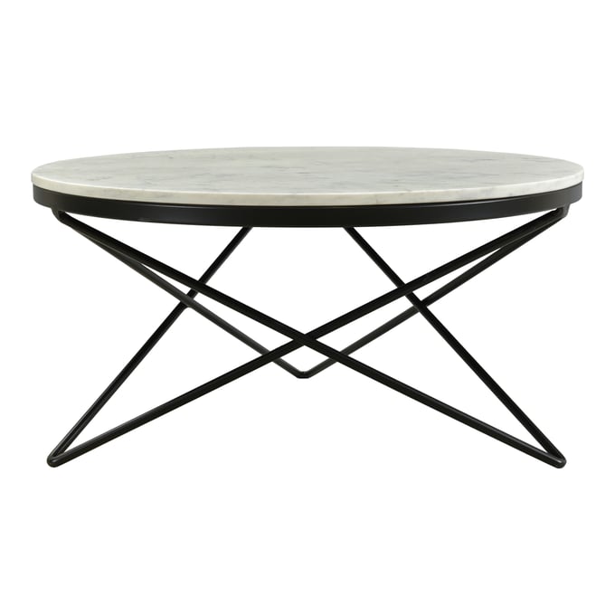 Moes Home Haley Black Metal Coffee Table MOE-IK-1002-02