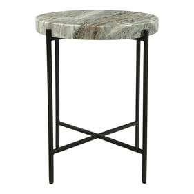 Moes Home Cirque Brown Accent Table