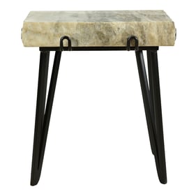 Moes Home Alpert Brown Accent Table