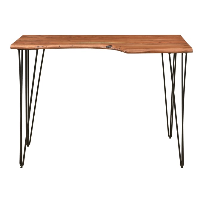 Moes Home Luka Natural Live Edge Desk MOE-IK-1028-24