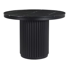 Moes Home Tower Black Dining Table