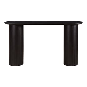 Moes Home Povera Black Console Table