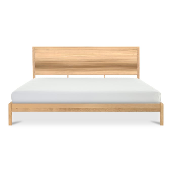 Moes Home Teeda Natural Queen Bed MOE-JD-1078-24-0