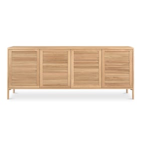 Moes Home Teeda Natural 4 Doors Sideboard