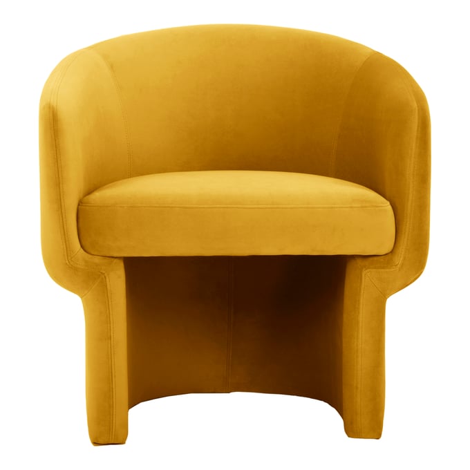 Moes Home Franco Yellow Fabric Chair MOE-JM-1005-09