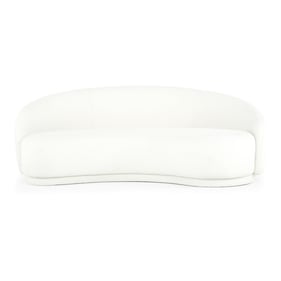 Moes Home Excelsior White Sofa