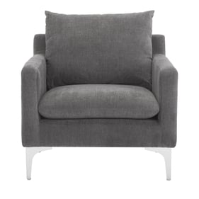 Moes Home Paris Grey Arm Chair