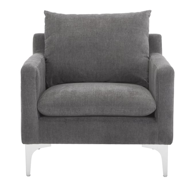 Moes Home Paris Grey Arm Chair MOE-JM-1010-25