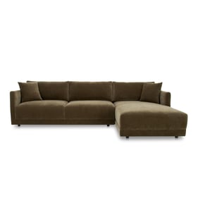 Moes Home Bryn Green Right Sectional