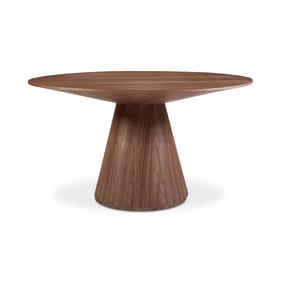 Moes Home Otago Natural Walnut 54 Inch Round Dining Table