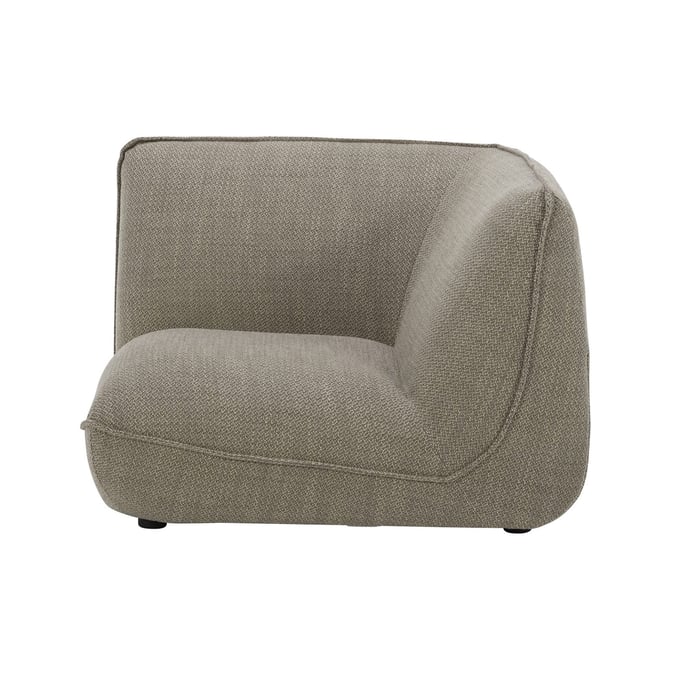 Moes Home Zeppelin Grey Corner Chair MOE-KQ-1012-15