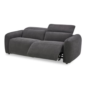 Moes Home Eli Grey Power Recliner Sofa