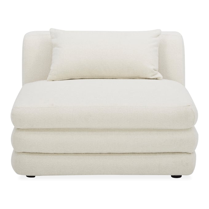 Moes Home Lowtide Mellow Ivory Slipper Chair MOE-KQ-1031-18