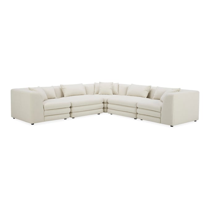 Moes Home Lowtide White L Modular Sectional MOE-KQ-1039-18