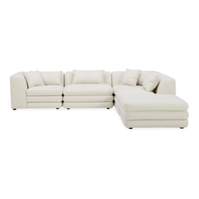 Moes Home Lowtide White Dream Modular Sectional